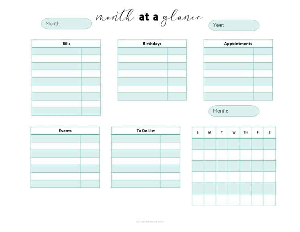 Free Printables &amp; Digitals (Personal Use Only) | It's Simply Because